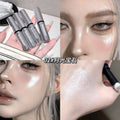 Makeup kobeleen jelly highlight stick pearlescent flash clear water-glow skin stereo brightening lying silkworm eye shadow stick