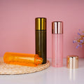 Cylindrical pet plastic bottle for skincare products - essence, lotion, toner - empty refillable bottle, 180ml