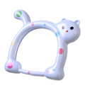 Cat makeup mirror cartoon desktop tabletop student dorm beauty mirror plastic storage home table mirror
