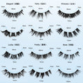 false eyelashes suit fox series 2 pairs of round magnetic thick magnetic eyelashes one piece magnetic curling