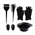 Hair dyeing set tools, baking oil hairdressing supplies, disposable set, hair salon gloves, cloth, hair dyeing comb, complete cross-border set