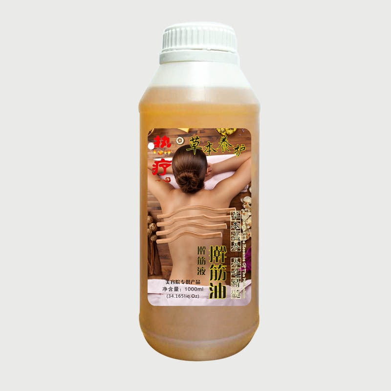 ginseng herbal oil heating essential oil body massage essential oil full body massage scraping oil mugwort essential oil 1000