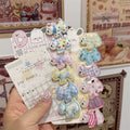 Summer new product puppy hair clip cartoon soft cute dopamine girl side duckbill clip bangs clip side clip