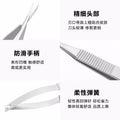 Factory direct, ready-to-ship cuticle nippers with a flat handle, russian-style dovetail design, multi-functional manicure tools, small blade curved cuticle scissors