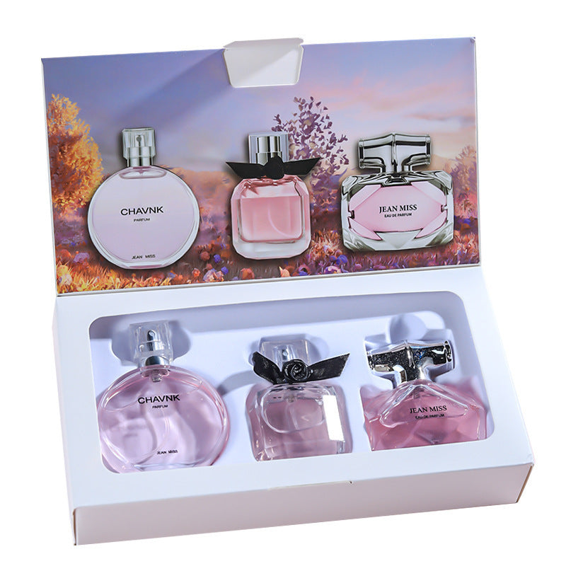 Flower story black opium gift box women's perfume four-piece set reversed paris perfume long-lasting eau de toilette wholesale