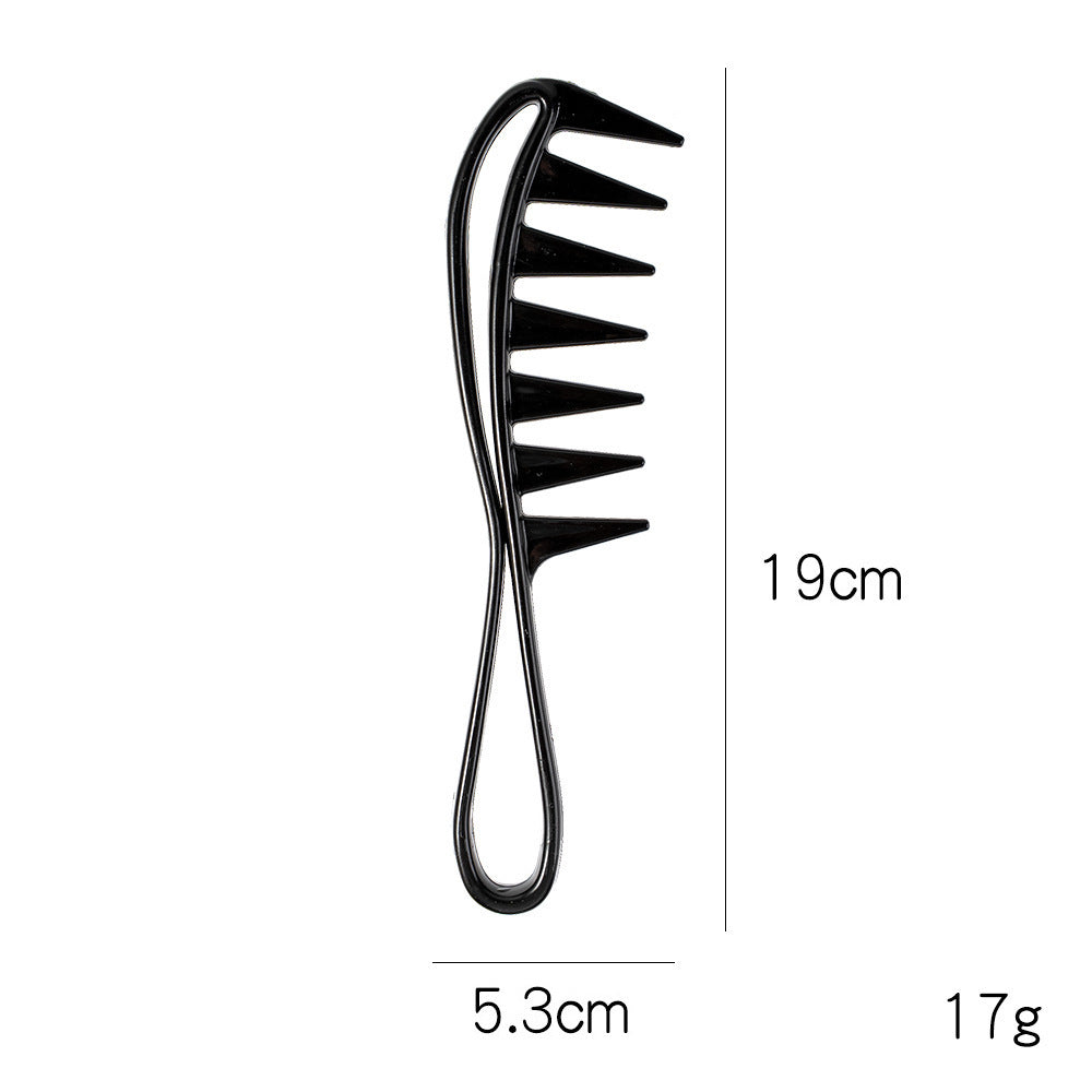 Hairdressing comb cross-border various combs barber shop special comb pointed tail dual-purpose oil head comb can be printed with logo and fixed color
