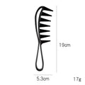 Hairdressing comb cross-border various combs barber shop special comb pointed tail dual-purpose oil head comb can be printed with logo and fixed color
