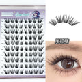 Gege bear korean style daily glue-free false eyelashes - lazy girl's segmented self-adhesive natural simulation eyelashes
