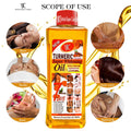 popular red cover 7 days vc rose brightening and repairing essential oil body massage massage turmeric oil 200ml foreign trade