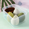 Beauty egg makeup brush storage box suit makeup egg dry and wet dual-use powder gourd sponge beauty tool