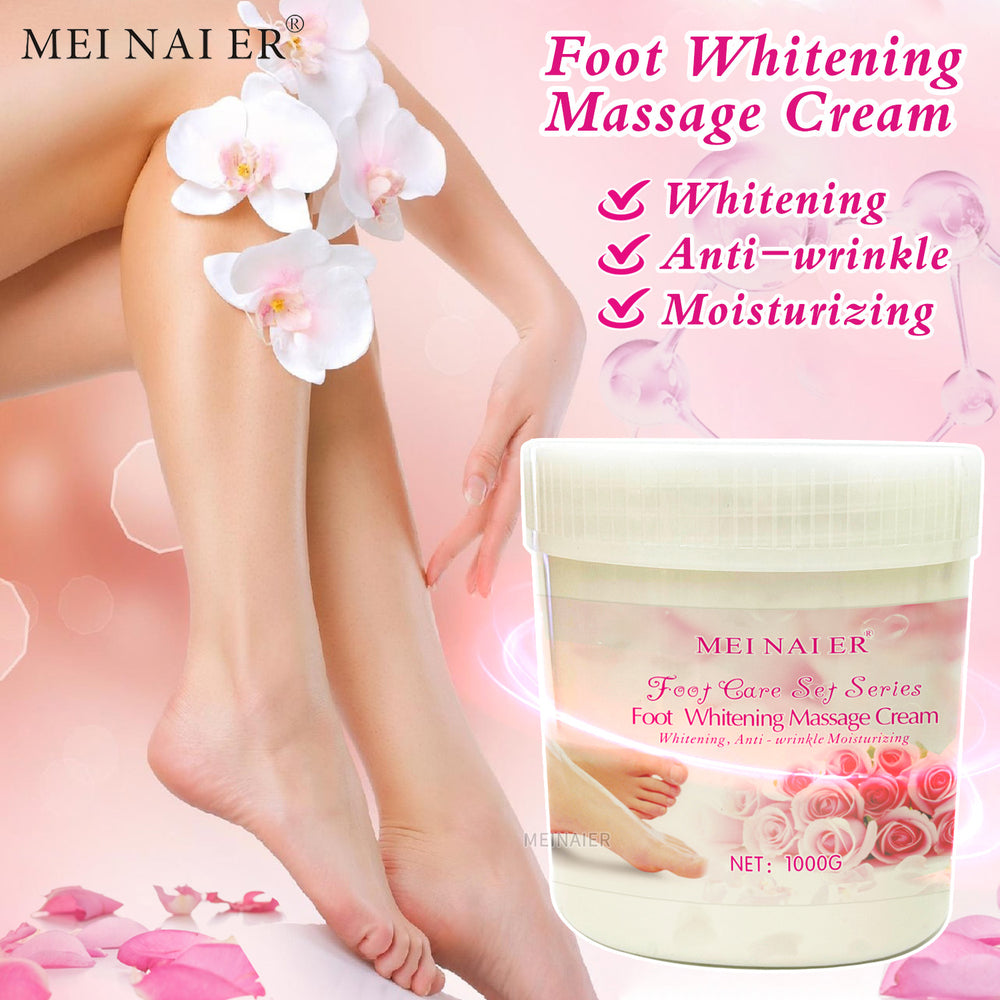 rose foot massage cream - deep cleansing, exfoliating, moisturizing, nourishing massage cream & foot mask - factory wholesale