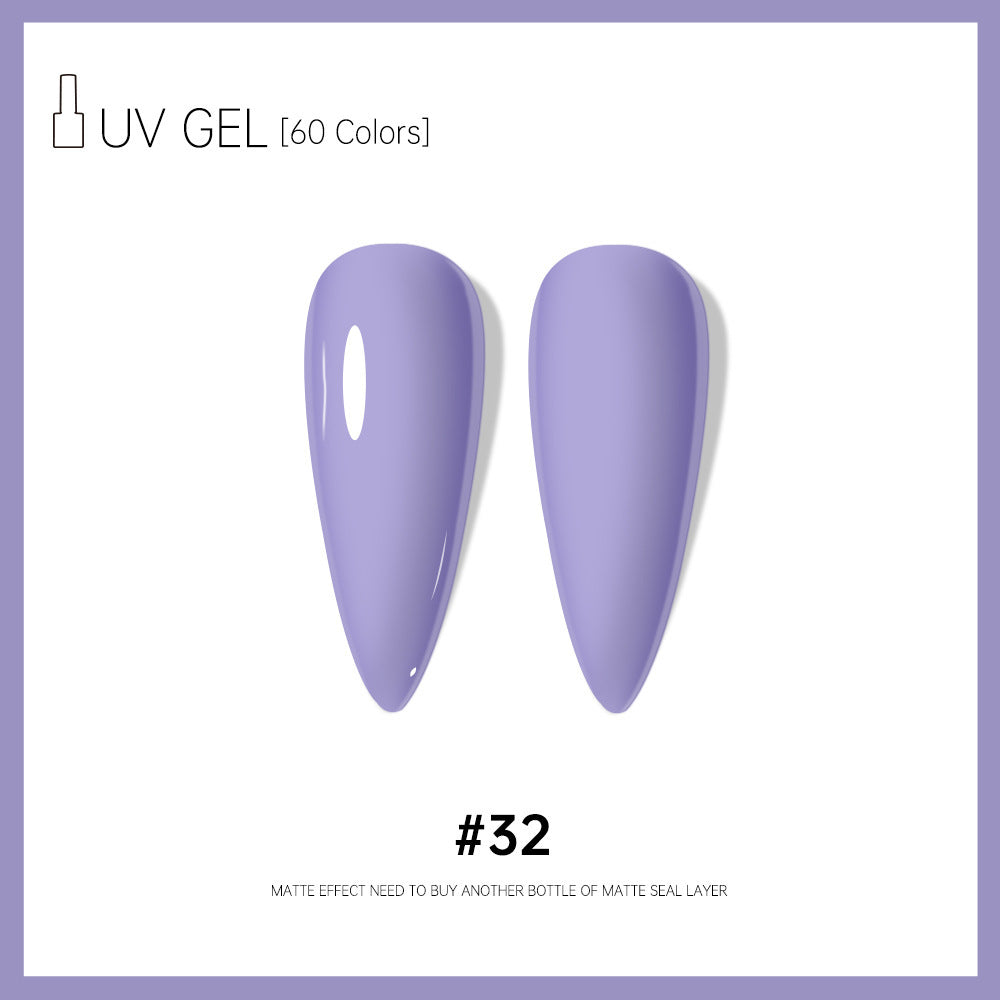 Risyal cross-border exclusive: 60 colors of 15ml gel nail polish - includes basic gel, cat eye gel, and more