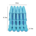 plastic alligator clip duckbill partition clip hair clip hair dyeing tool hairdressing supplies multi-color wholesale 5-pack