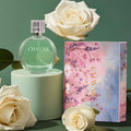Perfume suit chanel green powder encounter perfume small town yixiang women's long-lasting cross-border perfume gift box