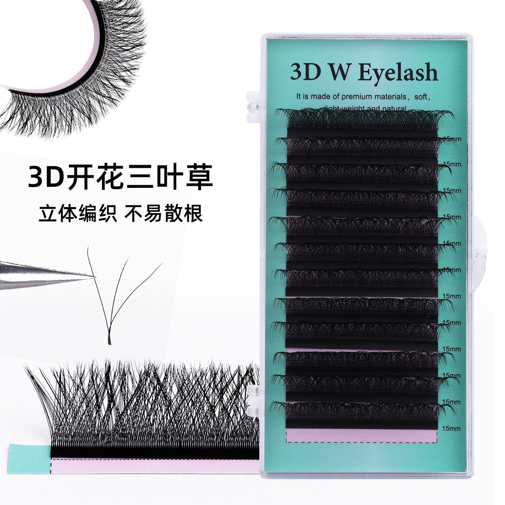 Planting and grafting dense eyelashes, super soft 0.07yy single root 6d non-scattering root, one second blooming, beauty eyelashes, exclusive for beauty