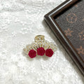 Ancient style classyelegant metal rose flower hair clip for women, back of head flower hair clip, shark clip, headwear