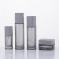 Factory direct sales cosmetic glass bottle packaging materials 100ml lotion essence suit bottle 50g cream refill empty bottle