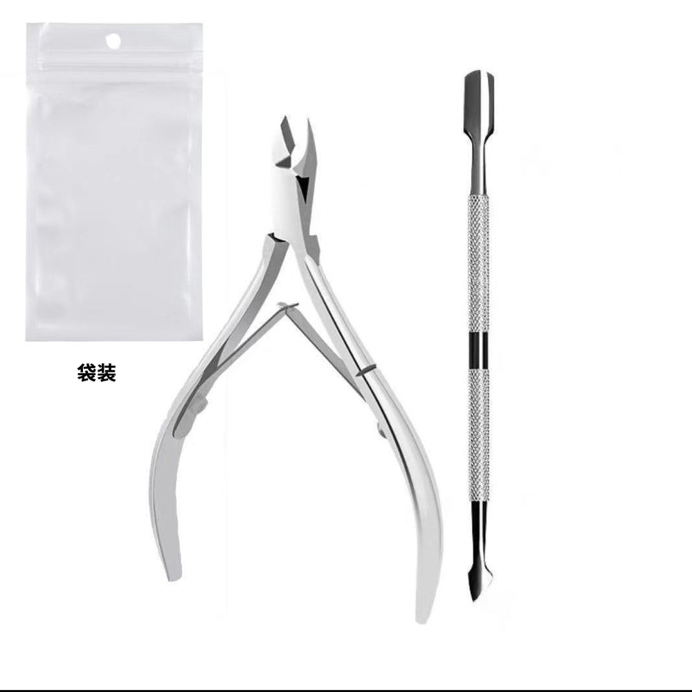 Vietnamese stainless steel cuticle nippers portable d501 finger toe dead skin remover barbed skin nippers manicure tool
