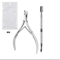 Vietnamese stainless steel cuticle nippers portable d501 finger toe dead skin remover barbed skin nippers manicure tool