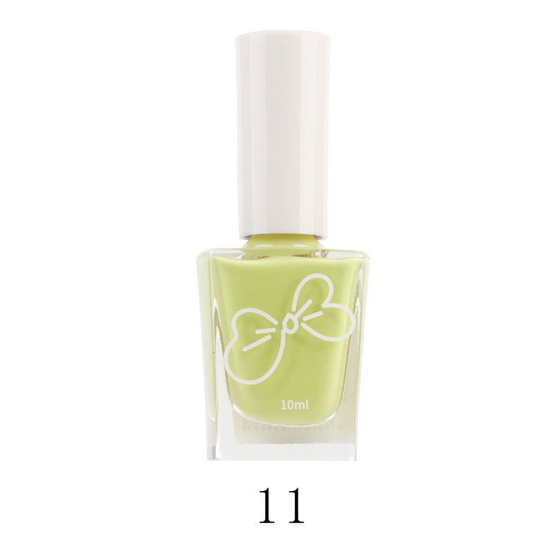 Fall and winter new color nail polish whitening oily non-peelable long-lasting nude black white nail polish wholesale