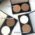 Novo 3d sculpting face palette - two-tone contouring powder for face sculpting, highlighting, nose shadow, and all-in-one shadow combination