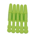 plastic alligator clip duckbill partition clip hair clip hair dyeing tool hairdressing supplies multi-color wholesale 5-pack