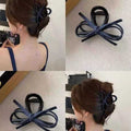 Summernew arrival denim fabric bowscasual hair clip bangs clip elegant shark clip classy hairpin for women