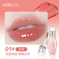 Wodwod water glossy rock candy lip plumping gloss women's mirror pouty lips whitening moisturizing not easy to fade lip oil