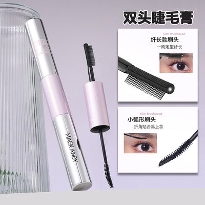 Marco andy long and thick double-ended mascara nature root clear hair-styling long-lasting waterproof sweat-proof non-smudge
