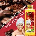 cocoa aloe honey essential oil 100ml & 500ml - wholesale facial & body care essential oil massage oil