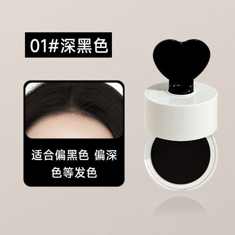 Kakashow hairline powder - conceal hairline, fill in thinning hair, cover bald spots, waterproof & sweatproof, shadowing & contouring powder