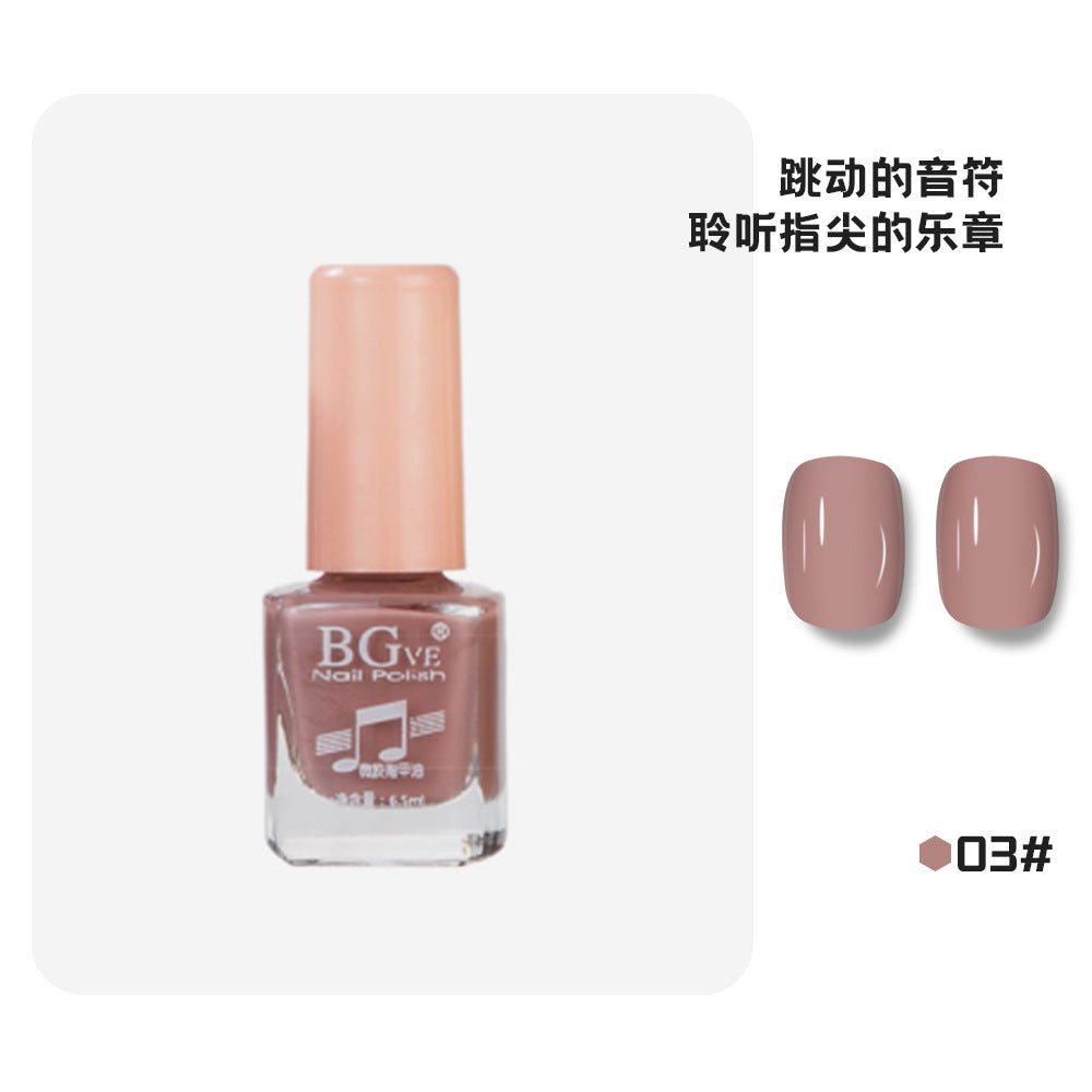 Long-lasting, oil-based, no-bake, peel-free nail polish. vibrant, small-batch nail polish for students. small bottle nail polish, 6.5ml