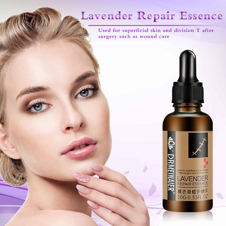 exclusive supply of lavender repair essence 30ml to brighten skin tone and dilute melanin essence export wholesale