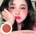 Xixi doll zai zai atmosphere blush single color shrink color expansion color peach matte enhance complexion contour rouge