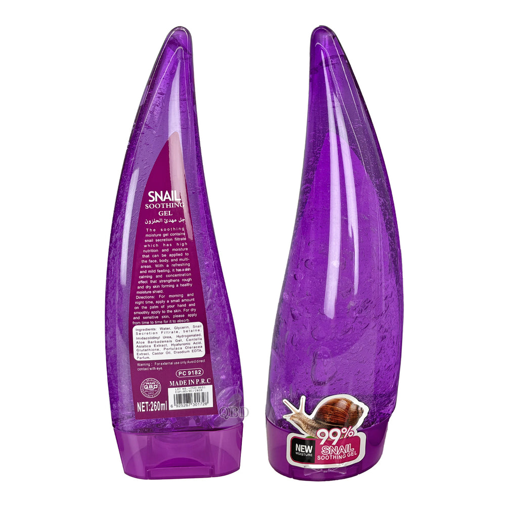 exclusive snail cleansing gel 260ml gel cooling and refreshing cleansing export wholesale