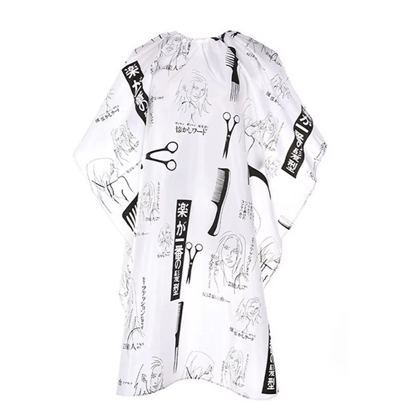 Various printing pattern hairdressing shop baking oil hair dyeing hair salon adult hair cutting scarf large shawl