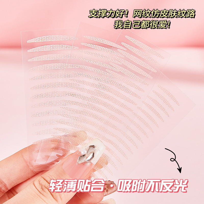 Jonbos natural simulation lace double eyelid tape - waterproof, invisible, seamless, long-lasting, shaping, for puffy eyes and beautiful eyes