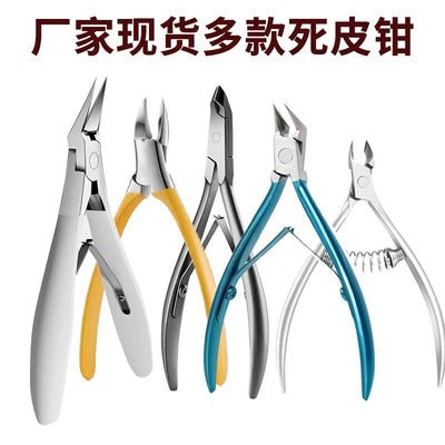Manufacturer's ready-made dead skin pliers, special nail clippers for nail grooves, oblique nail clippers, thick nails, ingrown nails, manicure tools wholesale