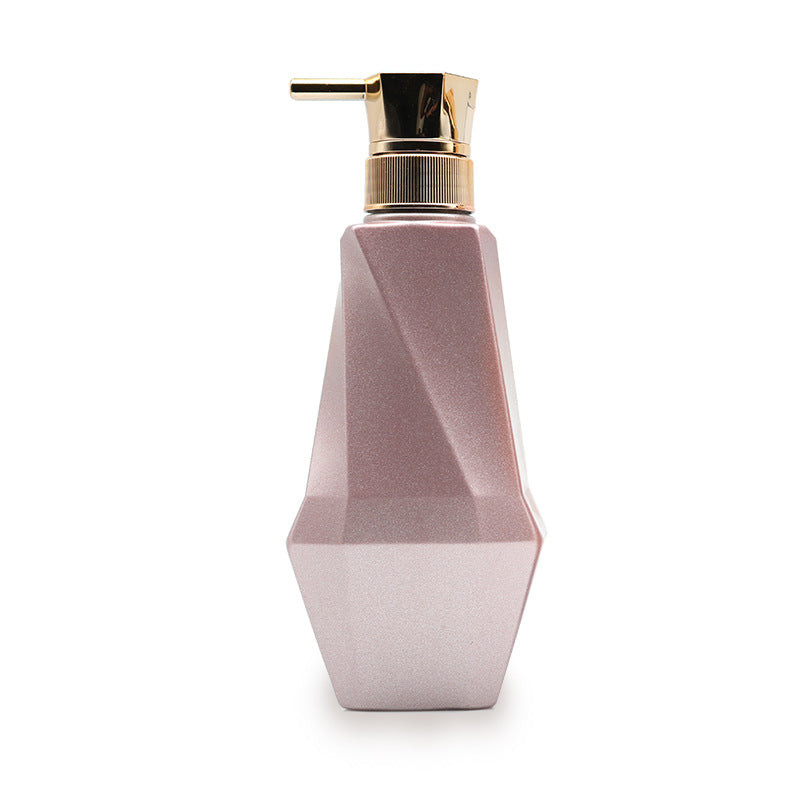 Pet 400ml refillable plastic empty bottle - premium pump bottle for liquid shampoo, conditioner, body wash, and shower gel