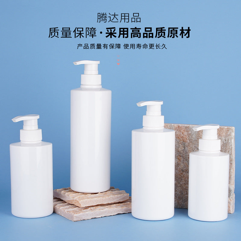 300ml/400ml/500ml/600ml customized dispensing bottle push-type shampoo and shower gel bottle classy