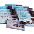 New magnetic false eyelashes for export - aliexpress hot seller, 2-pair set, barbie-style pointed tips, easy-apply kit, factory wholesale