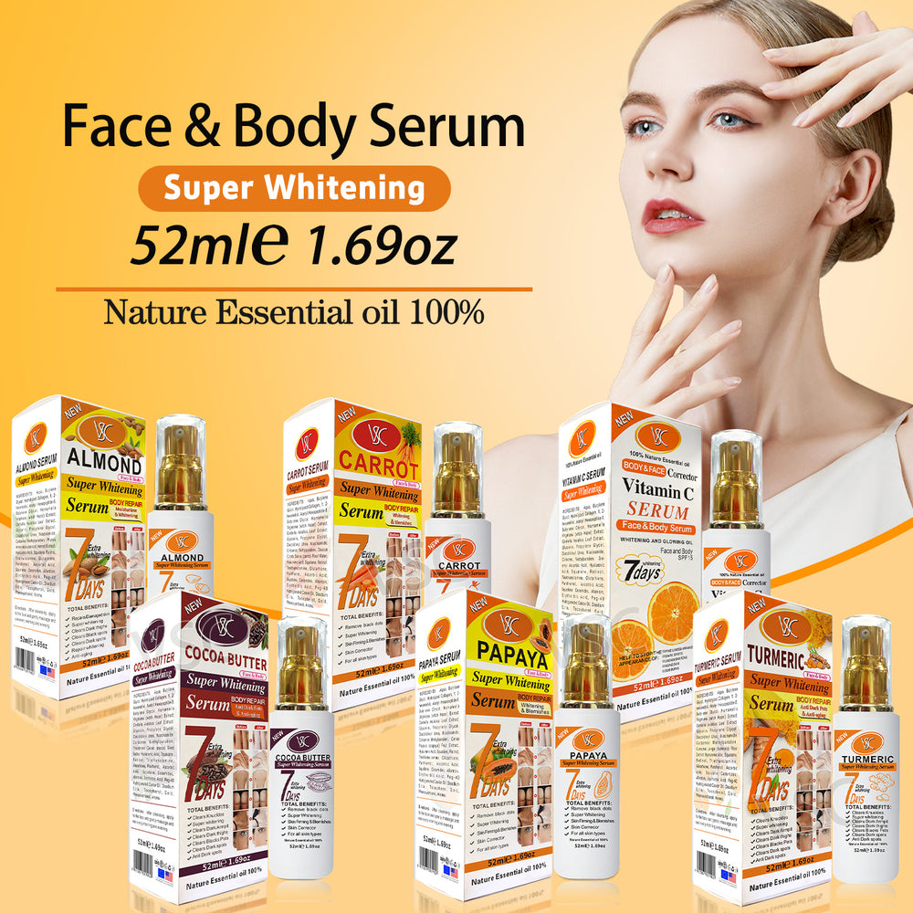 turmeric essence facial papaya essence brightening skin blackening moisturizing carrot serum essence 52ml