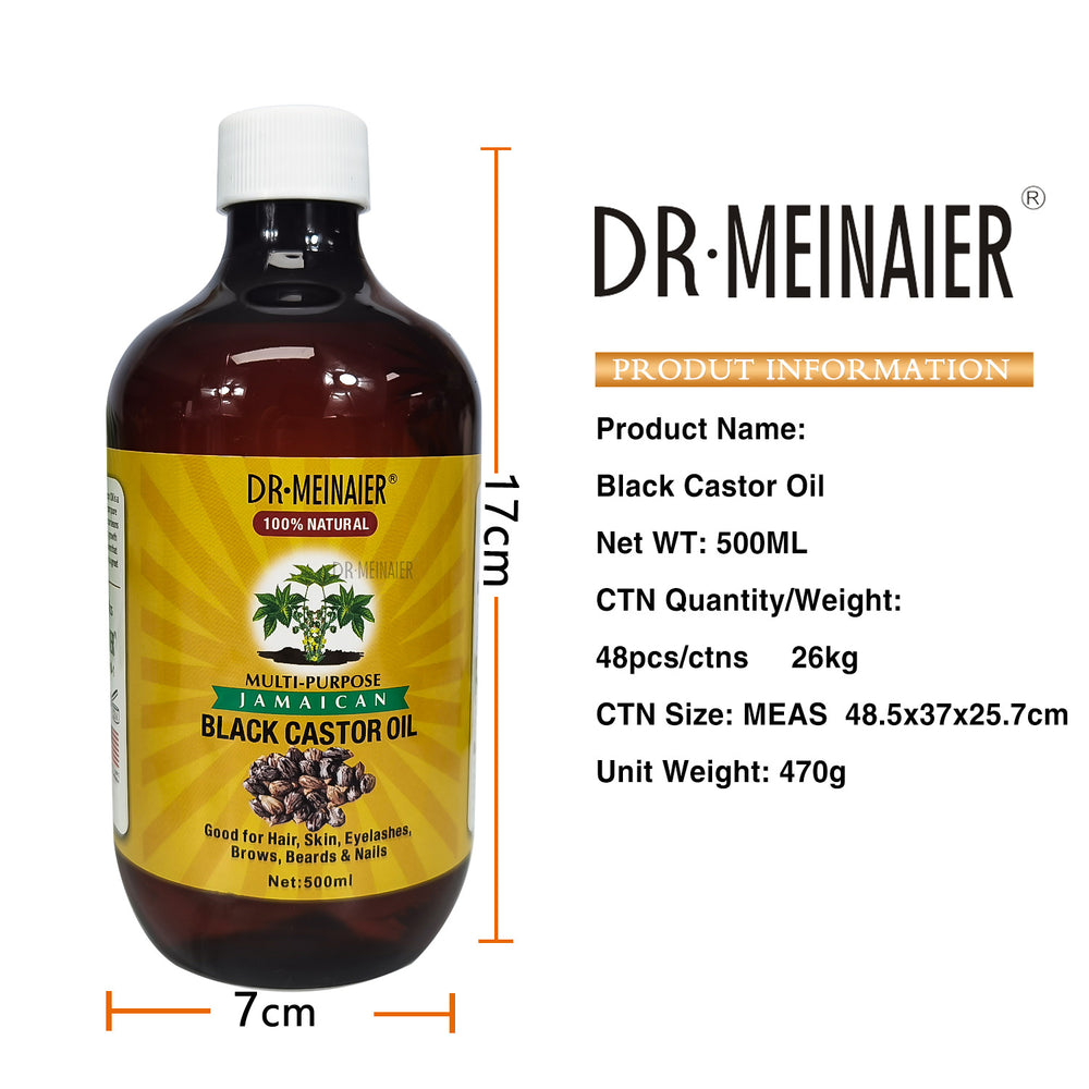 supply of castor oil essential oil for face, body, hair care, emollient massage oil, natural vegetable oil, export500ml