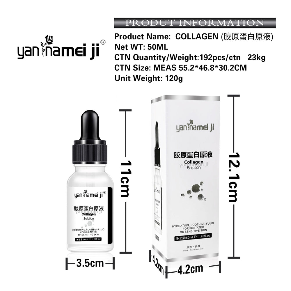 collagen facial serum - soothing, brightening, hydrating, firming, anti-wrinkle serum - hot selling essence - wholesale for export