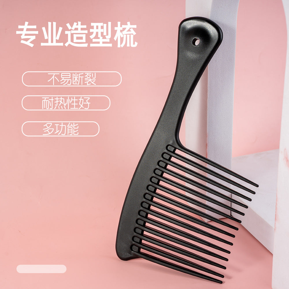 Wholesale axe comb hairdressing comb wide tooth wide tooth smooth hair comb no knot hairdressing tool comb large tooth comb