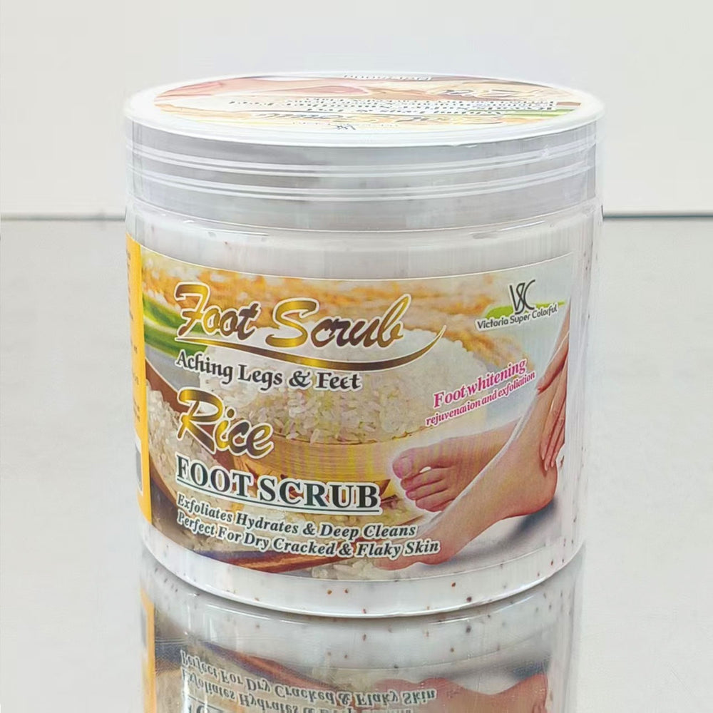 foot care scrub, foot exfoliation, dead skin removal, deep cleansing, foot skin care, exclusively for foreign trade