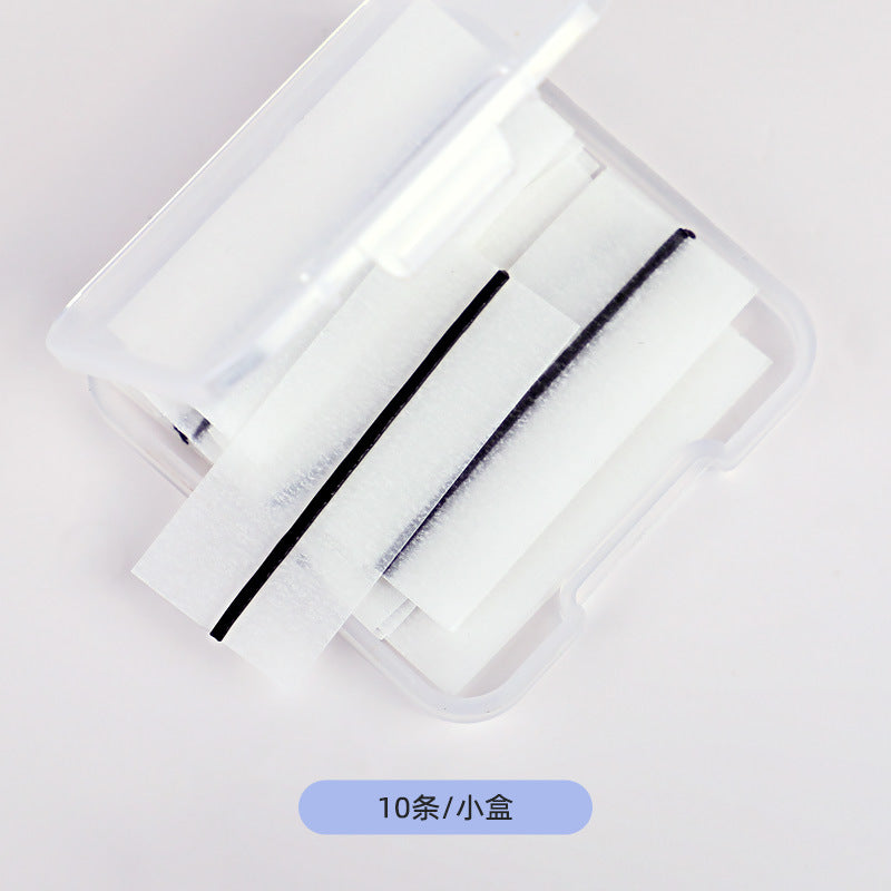 glue-free false eyelashes, a whole strip, artificial fiber long mom-birth-like self-adhesive eyelash adhesive strip replacement