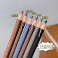 Professional studio-grade hense 1818 pull-string eyebrow pencil - waterproof, sweat-proof, smudge-proof, and long-lasting. perfect for beginners - peel-off eyebrow pencil