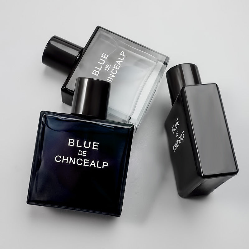 Live broadcast of the most popular blue men's perfume, long-lasting light fragrance, marine woody fragrance, blue men's cologne wholesale