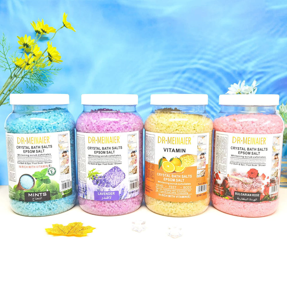 Large bucket of bath salt, natural coarse salt, foot bath, body cleansing, cuticle, chicken skin crystal, sea salt spa cross-border